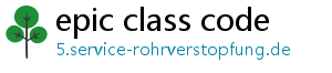 epic class code